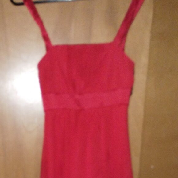 Alfred Angelo Sleeveless Cherry Formal Long Dress Size 6 - Picture 1 of 3